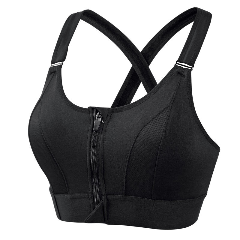 Soutien-gorge Sport Fermeture Éclair Frontale, sans Soutien-gorge Sport Fermeture Éclair Frontale, sans