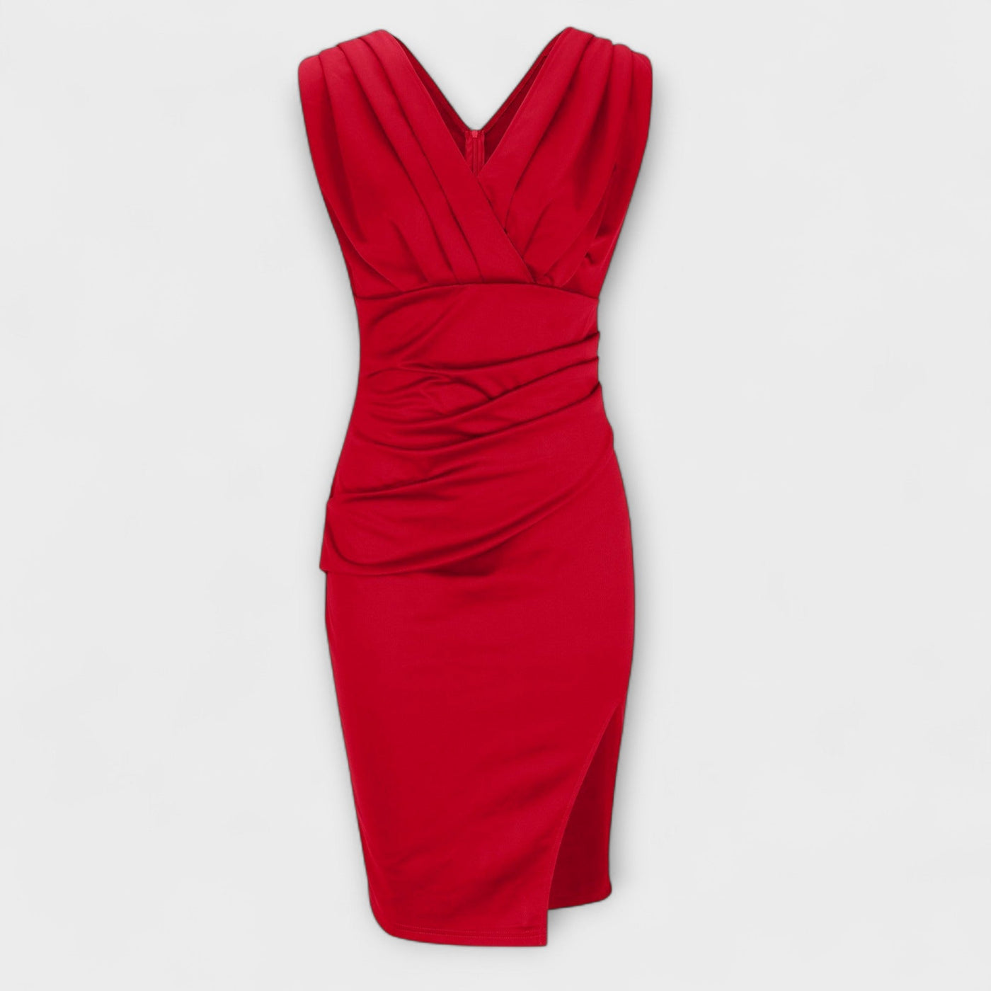 Robe Calypso Fendue Décolletée En V