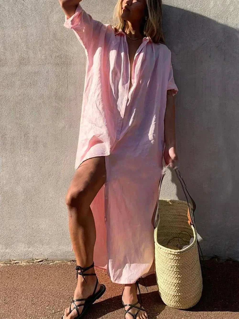 Robe Chemise Palma Décontractée & Élégante