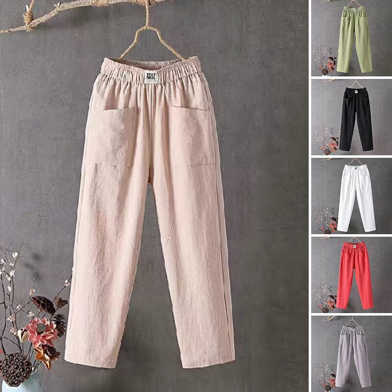 Pantalon Akani Rafraîchissant En Coton & En Lin