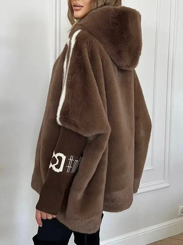 Manteau Sandy Oversize Avec Capuche