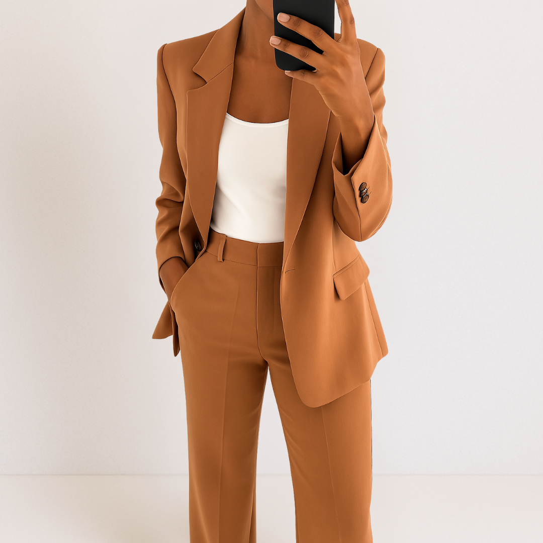 Costume Deux Pièces Chic Pour Femme