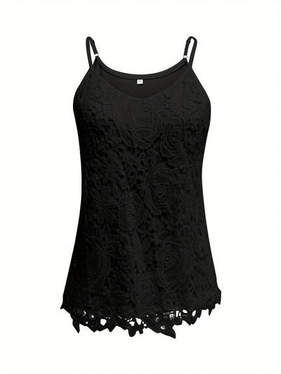 Top Juniana En Dentelle Sans Manches
