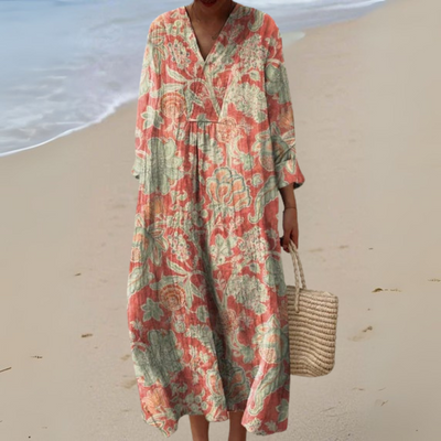 Robe Alisa Vintage À Fleurs