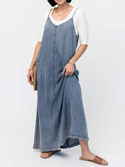 Robe Légère & Longue En Jean