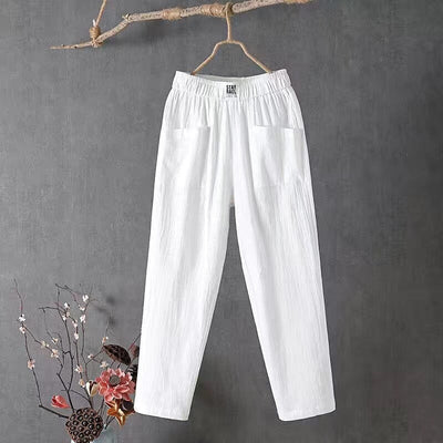 Pantalon Akani Rafraîchissant En Coton & En Lin