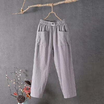 Pantalon Akani Rafraîchissant En Coton & En Lin