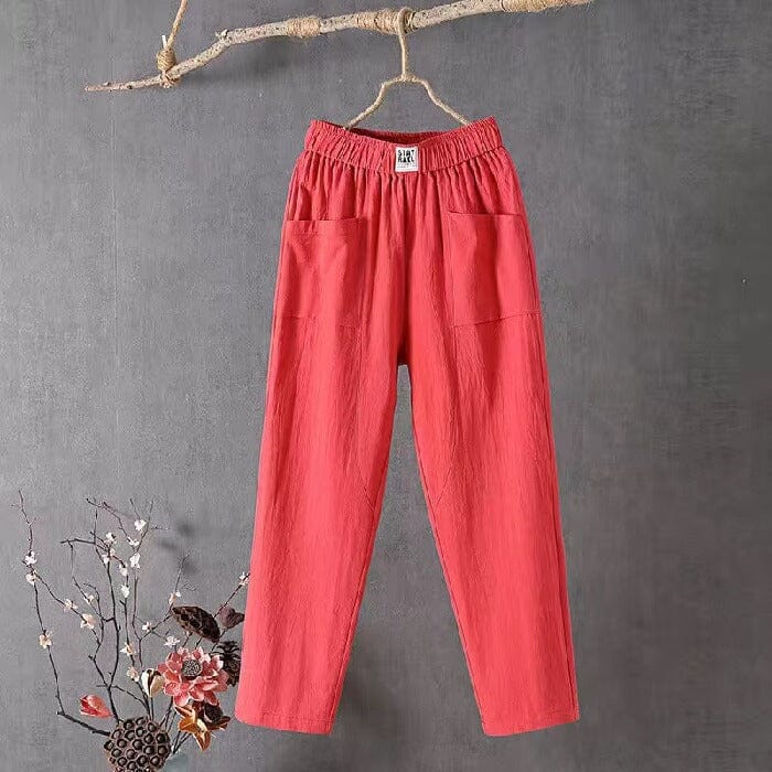 Pantalon Akani Rafraîchissant En Coton & En Lin