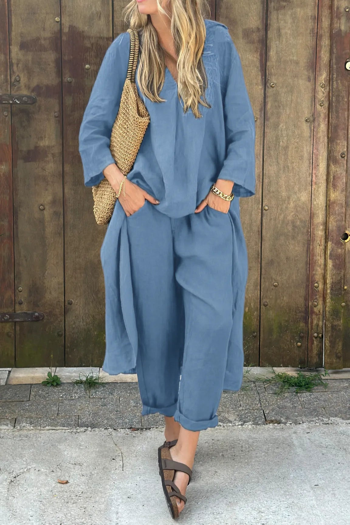 Ensemble deux pièces chic d'une élégance et d'un style polyvalent
