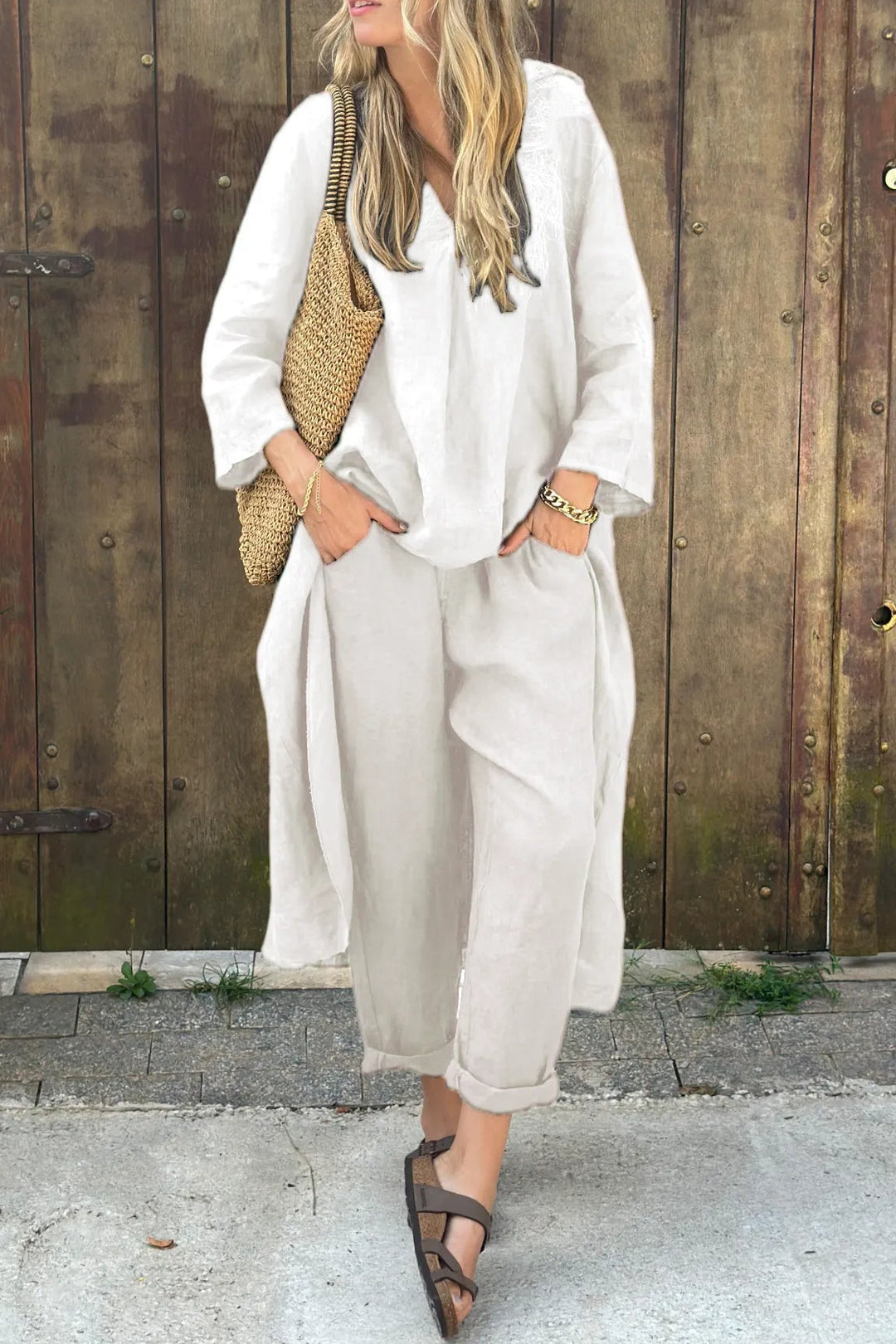 Ensemble deux pièces chic d'une élégance et d'un style polyvalent