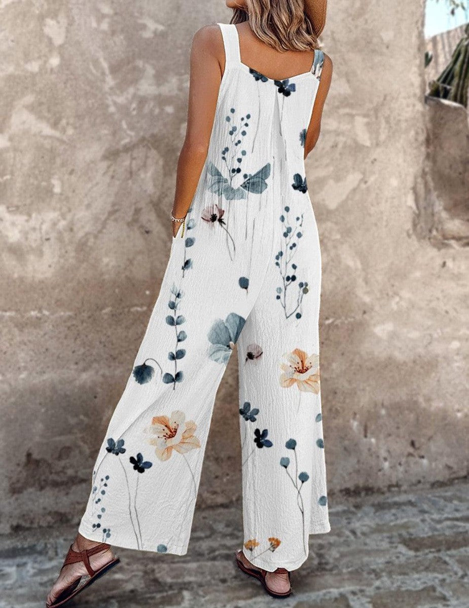 Salopette Fiona Avec Imprimé Floral