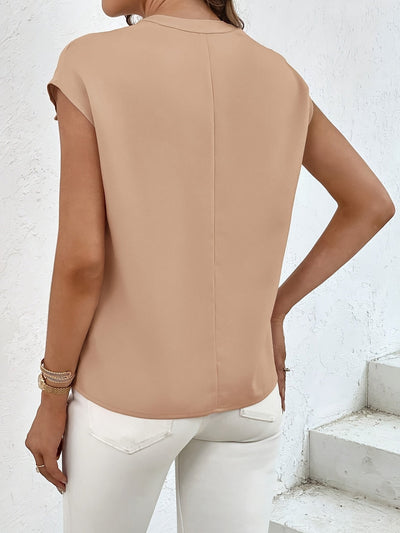 Chemise D'été À Manches Courtes Avec Poches