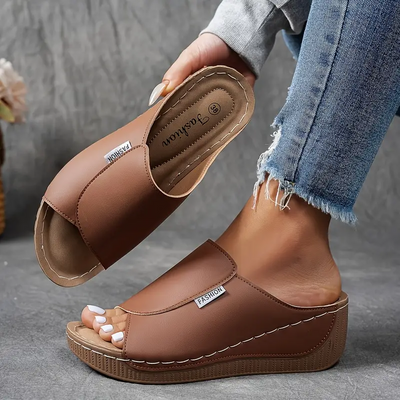 Sandales confortables pour femmes - Confortable, soutien de la voûte plantaire, amorti à chaque pas