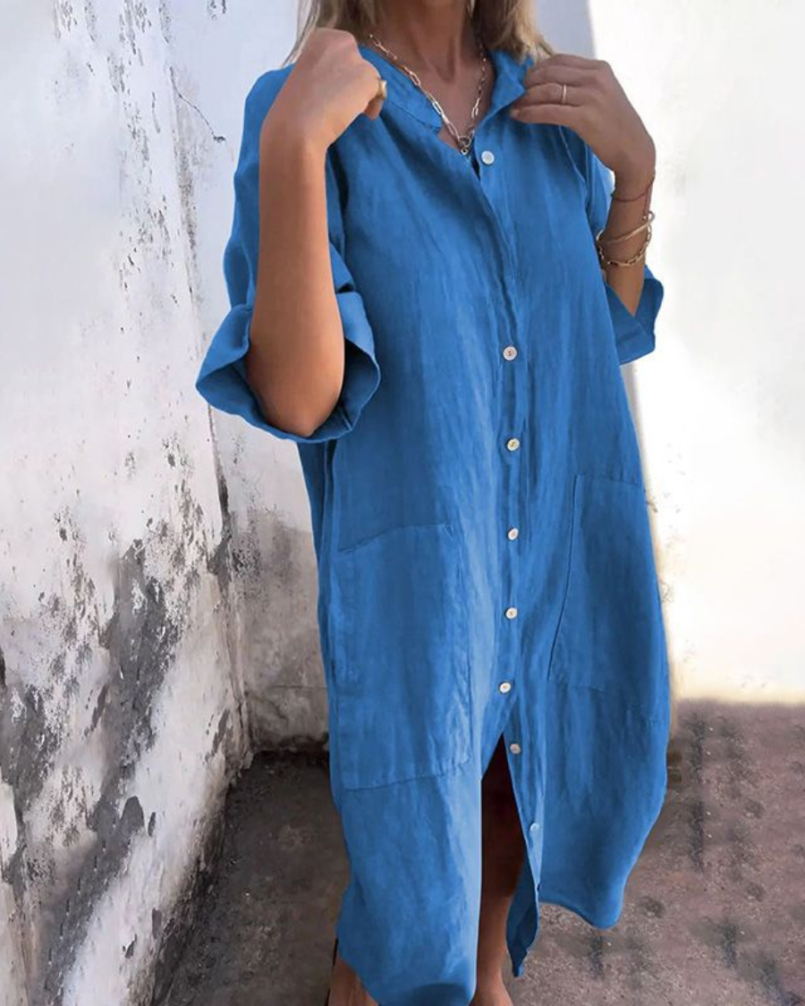 Robe Chemise Longue & Décontractée