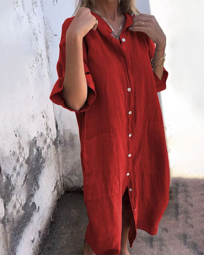 Robe Chemise Longue & Décontractée