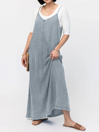 Robe Légère & Longue En Jean