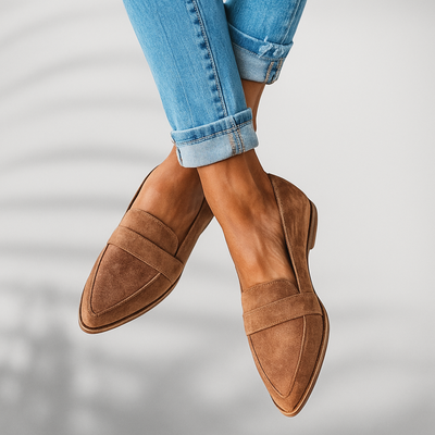 Mocassins Alsa En Daim