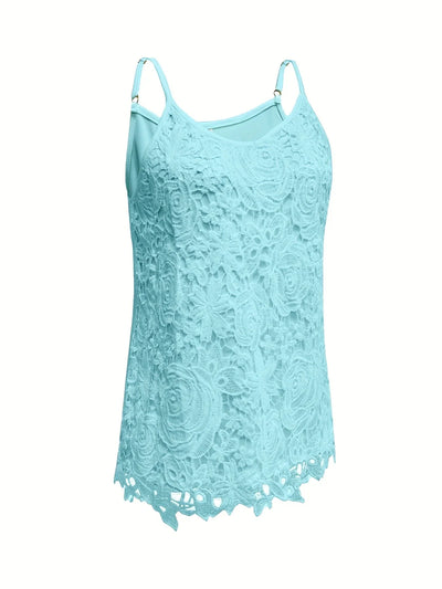 Top Juniana En Dentelle Sans Manches