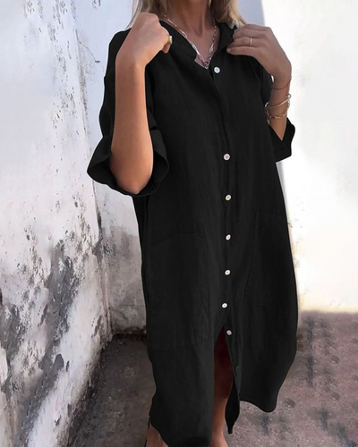 Robe Chemise Longue & Décontractée