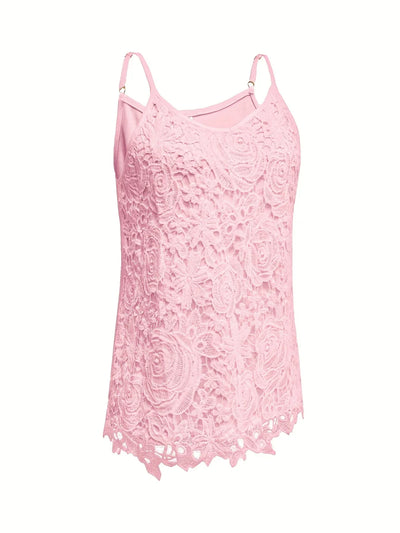 Top Juniana En Dentelle Sans Manches