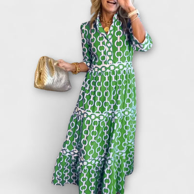 Robe Samya À Motifs De Chaînes