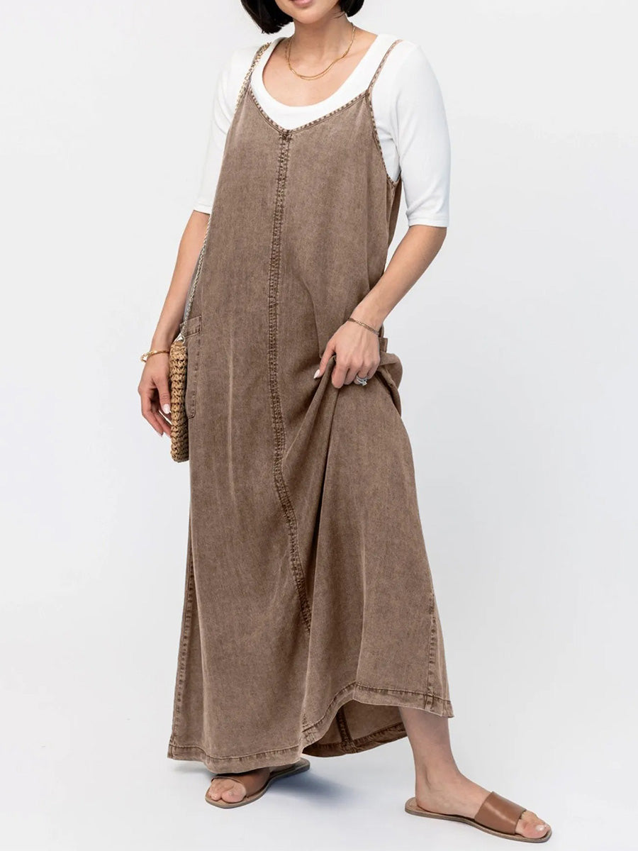 Robe Légère & Longue En Jean