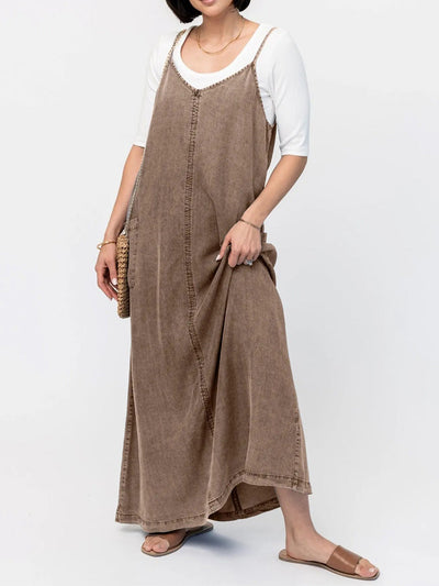 Robe Légère & Longue En Jean