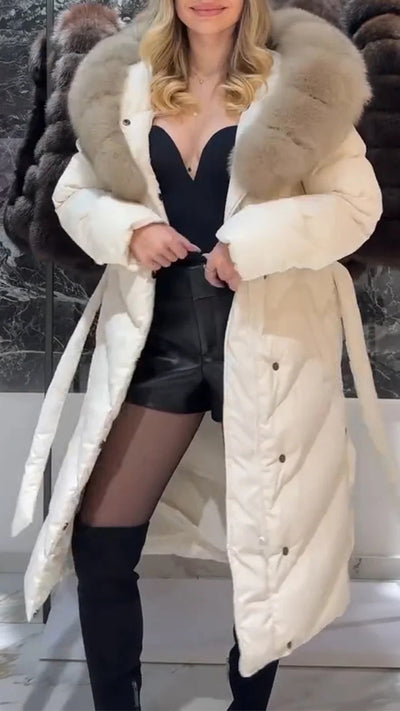 Manteau Luxa Avec Col En Fourrure