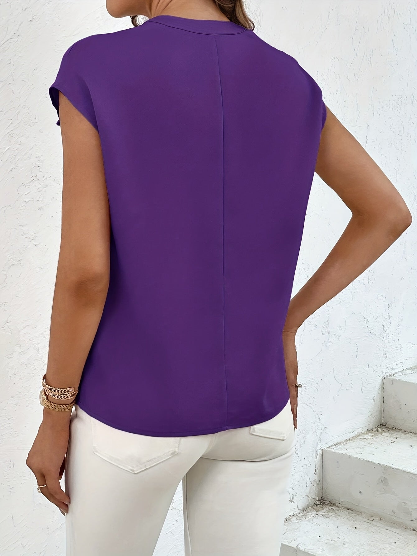 Chemise D'été À Manches Courtes Avec Poches