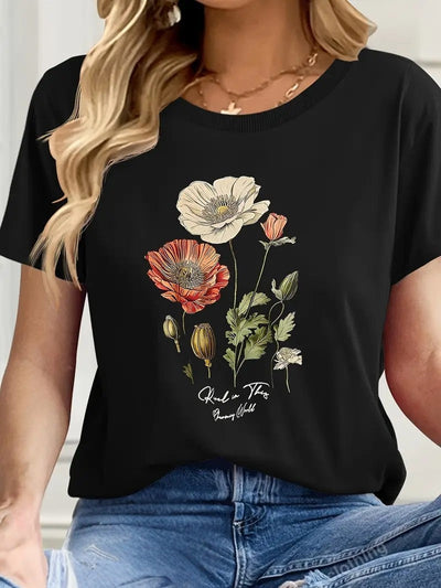 Pull Falinia À Manches Courtes Avec Imprimé Floral