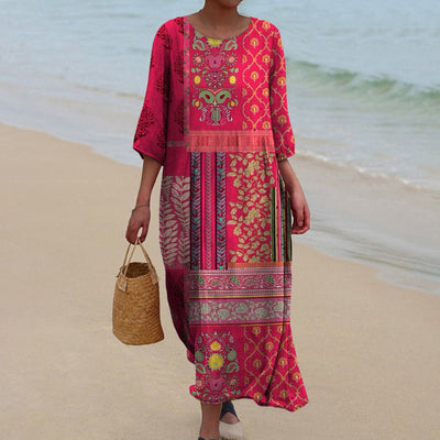 Robe Aloha À La Coupe Décontractée