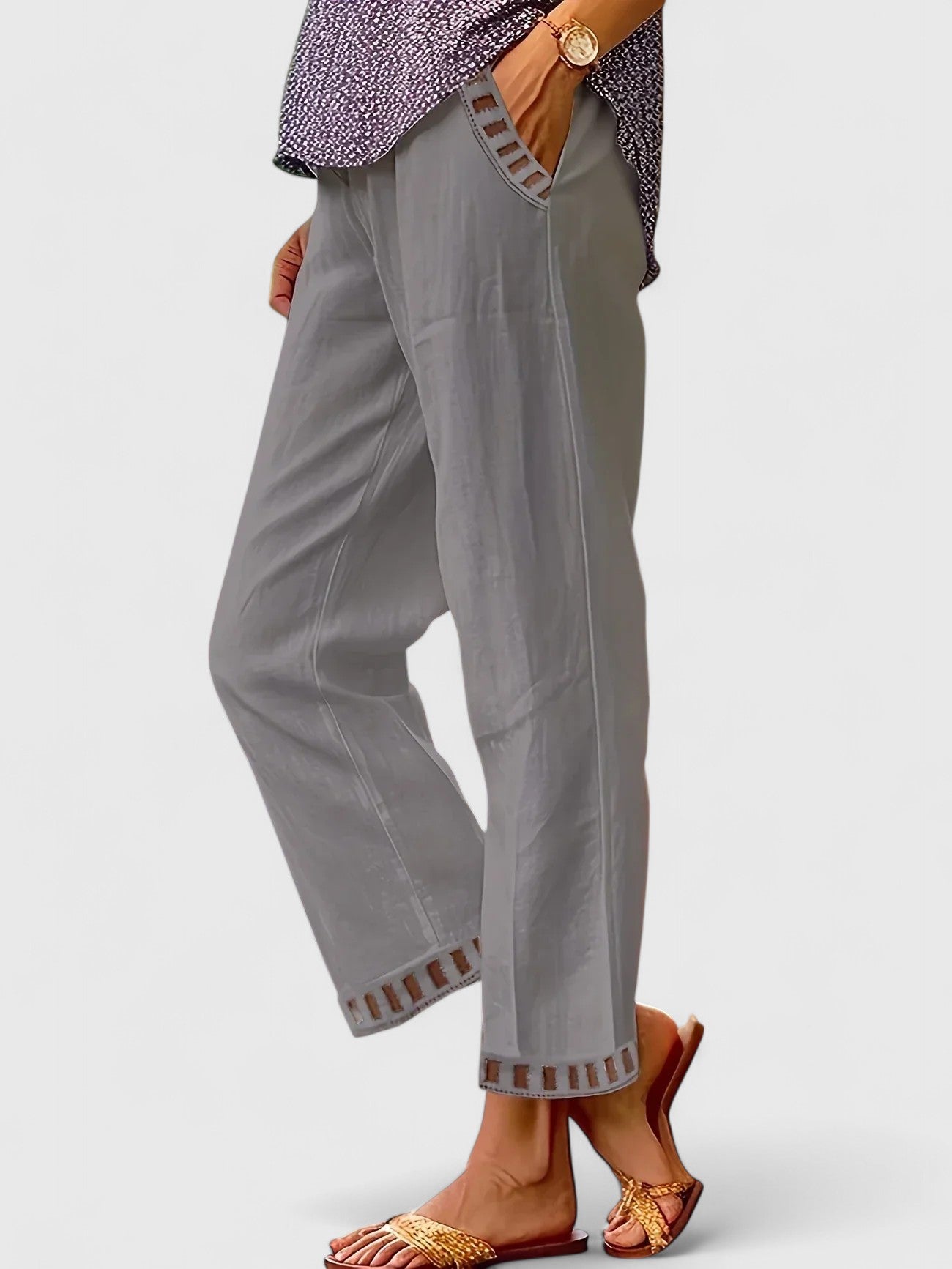 Pantalon Raffiné & Léger En Lin