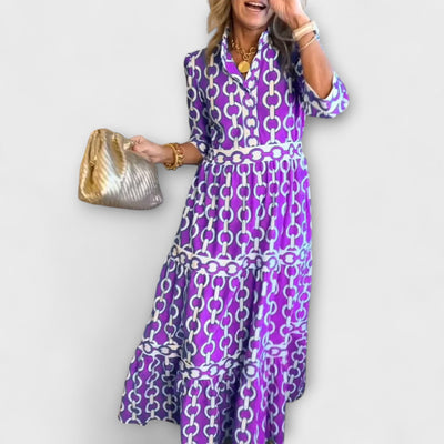 Robe Samya À Motifs De Chaînes