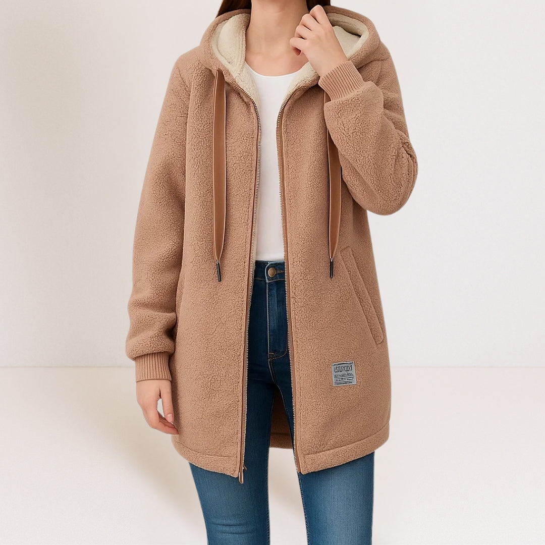 Manteau À Capuche Marissa En Polaire