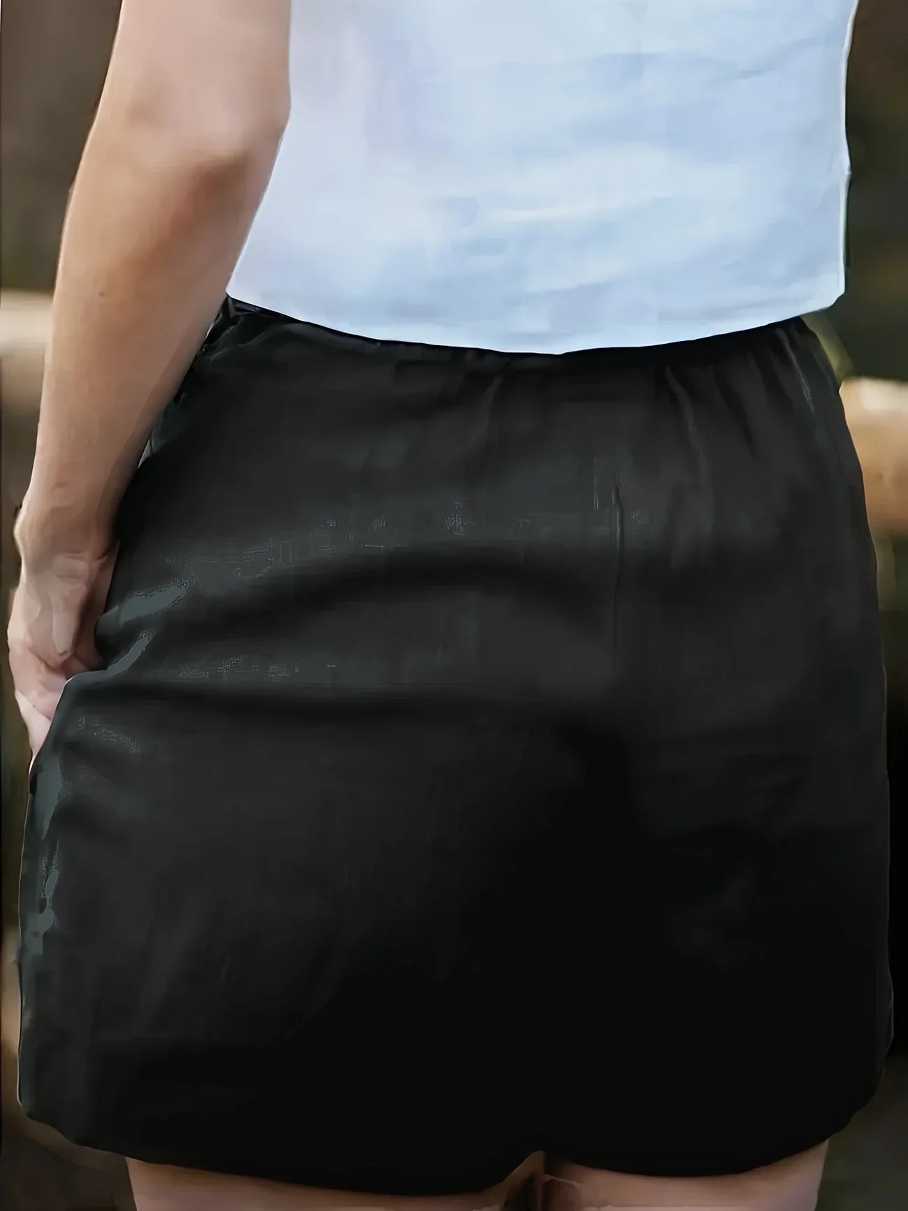 Short D'été Décontracté Avec Poches Pour Femmes