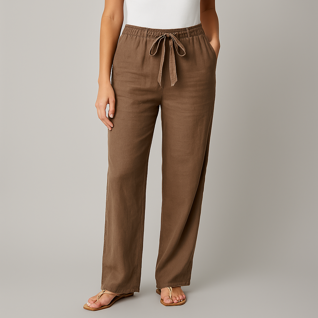 Pantalon Sadine En Lin Pour Femmes