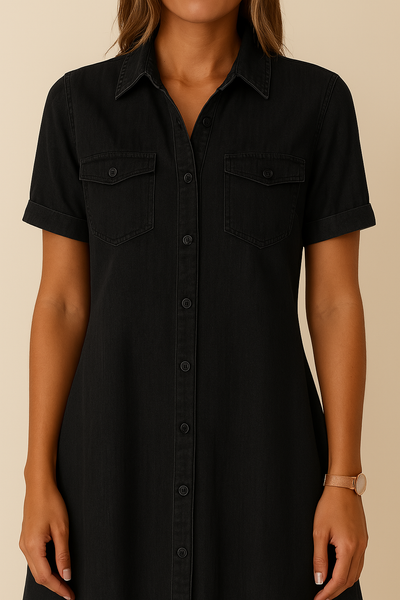 Robe Mi-Longue & Fit En Jean