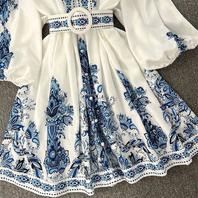 Mini Robe Joséphina Ajustée Brodée