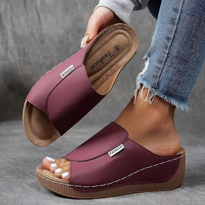 Sandales confortables pour femmes - Confortable, soutien de la voûte plantaire, amorti à chaque pas