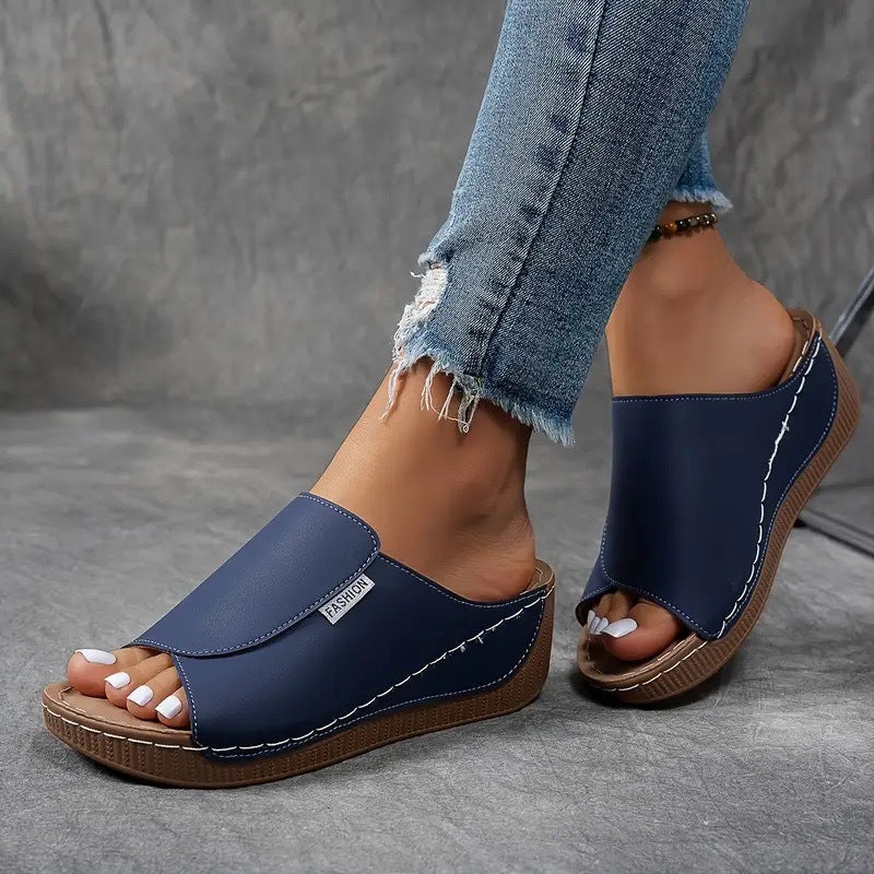 Sandales confortables pour femmes - Confortable, soutien de la voûte plantaire, amorti à chaque pas