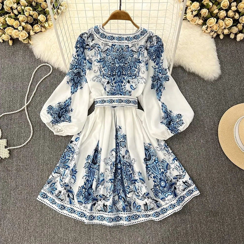 Mini Robe Joséphina Ajustée Brodée