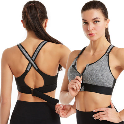 Soutien-gorge Fit Zippé Anti-transpiration