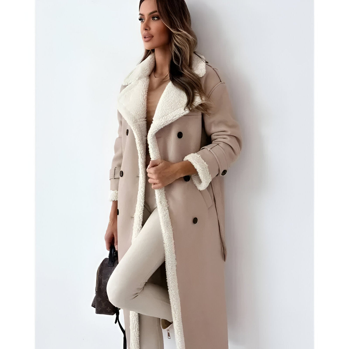 Manteau Irine Long En Fourrure