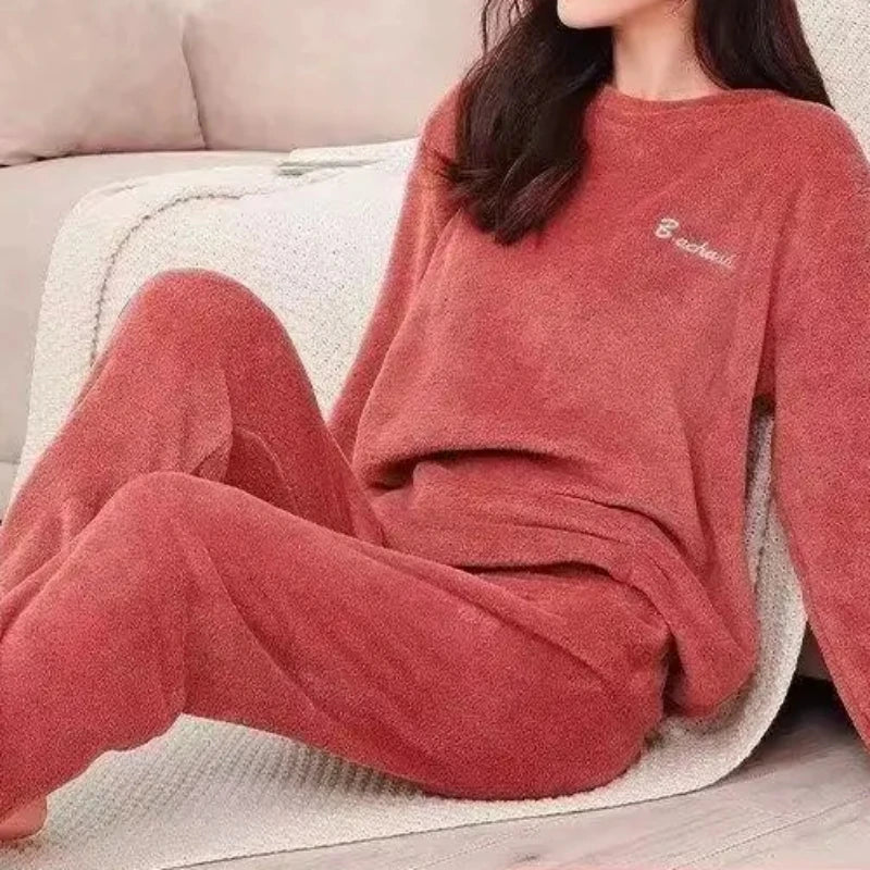 Ensemble Pyjama 2 Pièces En peluche