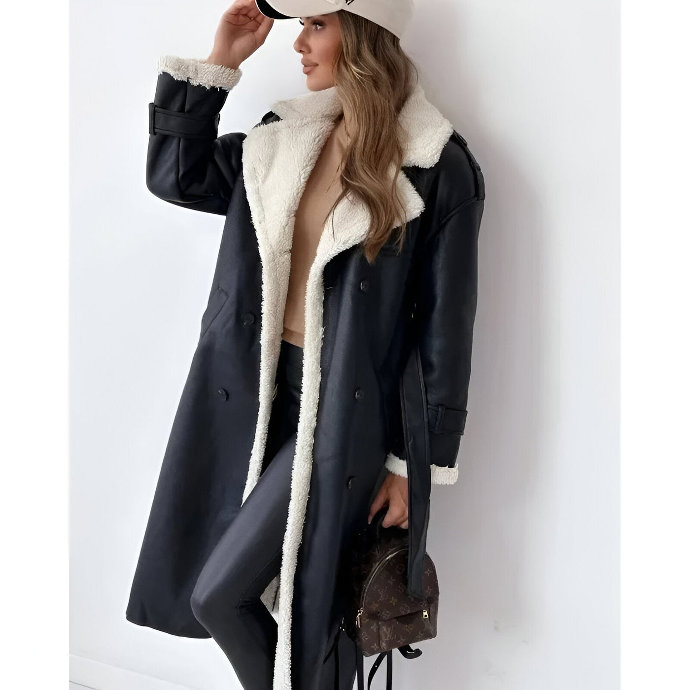 Manteau Irine Long En Fourrure