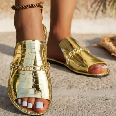 Sandales Lydia Chics Avec Chaîne