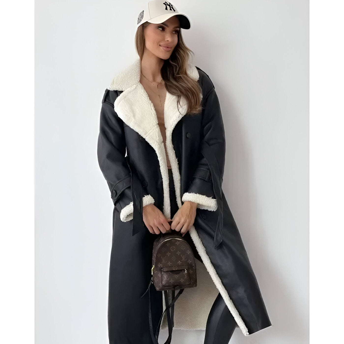 Manteau Irine Long En Fourrure