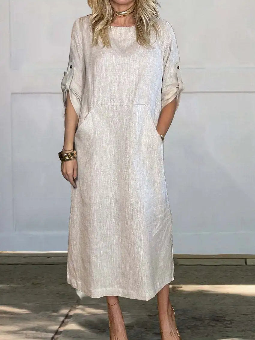 Robe Ample En Coton