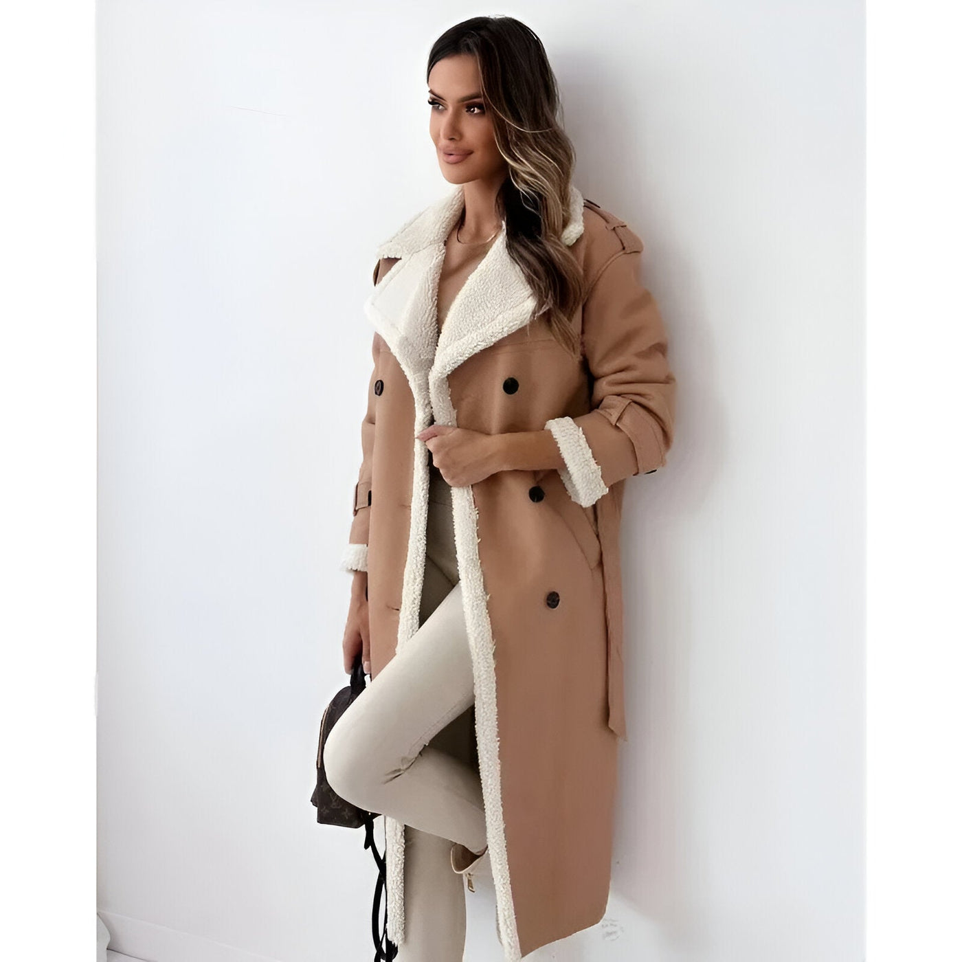 Manteau Irine Long En Fourrure