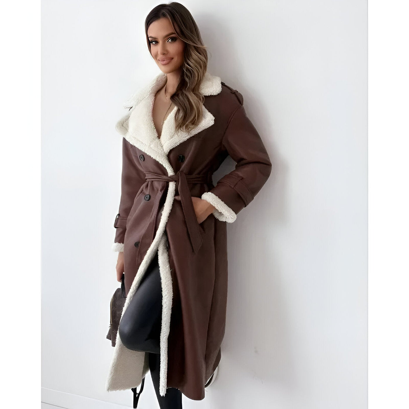 Manteau Irine Long En Fourrure